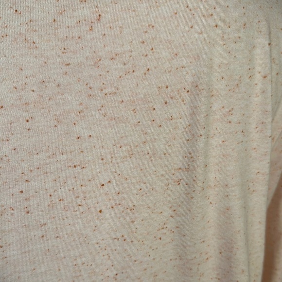 Carhartt Cotton Blend Women's Light Peachy Pink V-Neck Long Sleeve T-Shirt Top - Picture 9 of 11